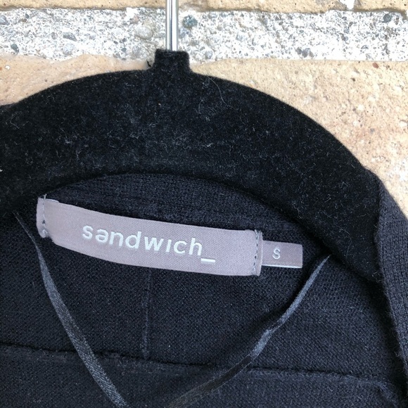 Sandwich Black Cardigan - Picture 2 of 4
